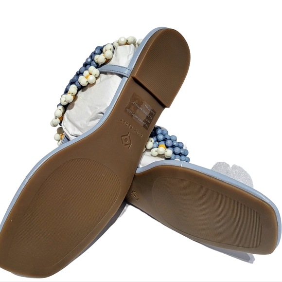 Katy Perry Gardener Anklet Sandal Blue 8 - Picture 8 of 8